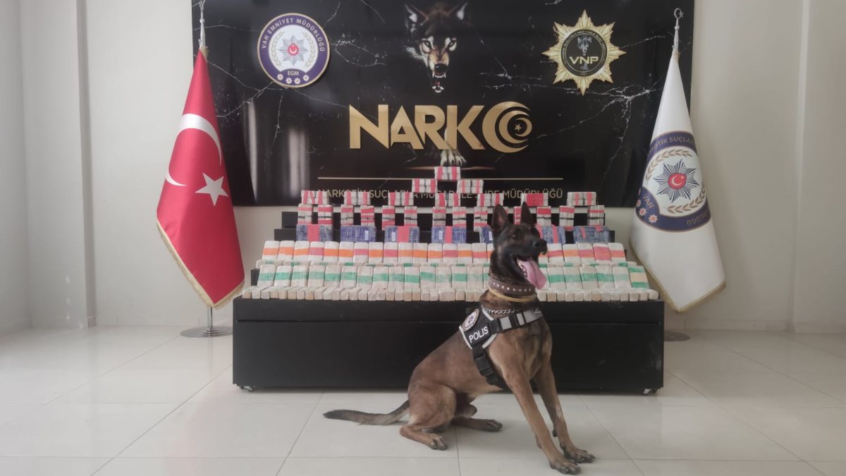 Van'da 205 kilo eroin ele geçirildi