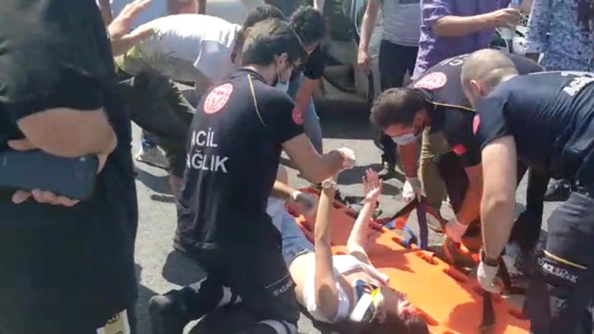 Esenyurt'ta trafik kazası: 2 yaralı