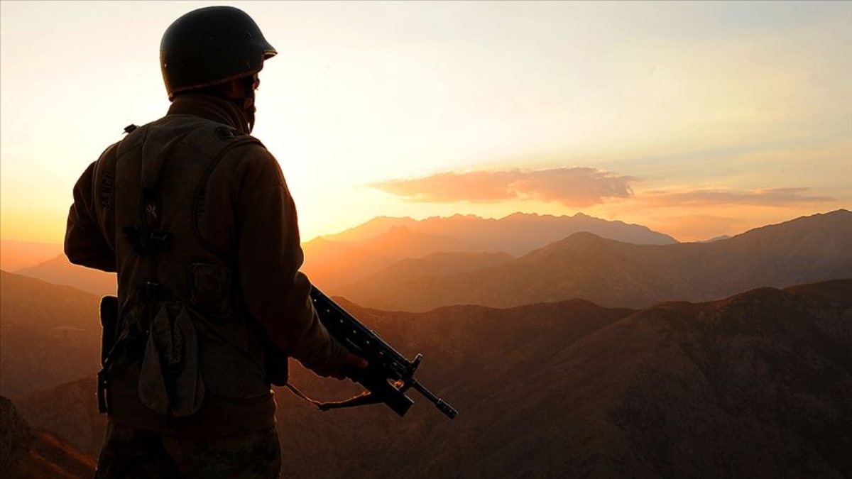 Irak'ta 2, Barış Pınarı bölgesinde 1 terörist etkisiz hale getirildi