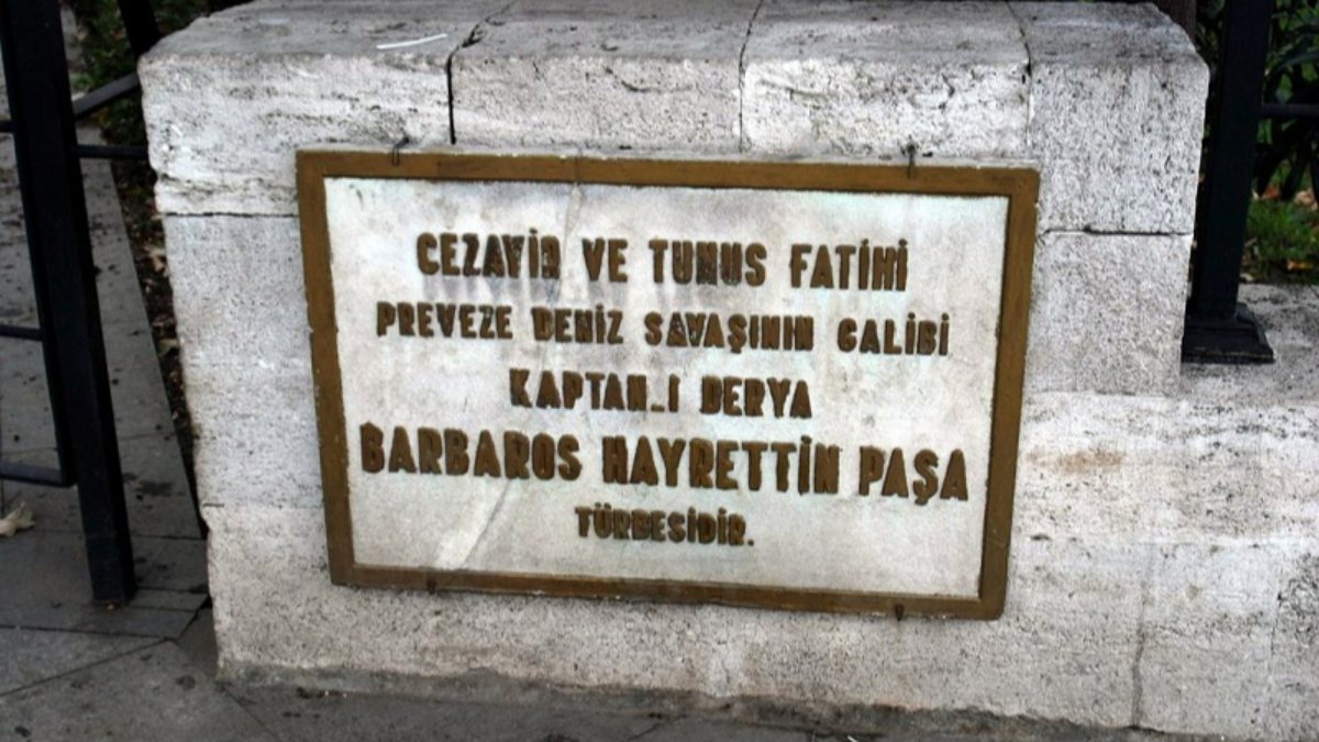 Barbaros Hayrettin Paşa Türbesi nerede, hangi şehirde?