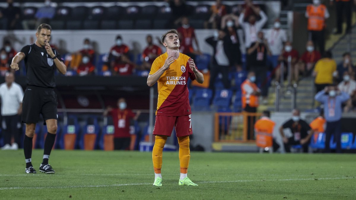 İngilizler Kerem Aktürkoğlu'nu izlemeye geldi