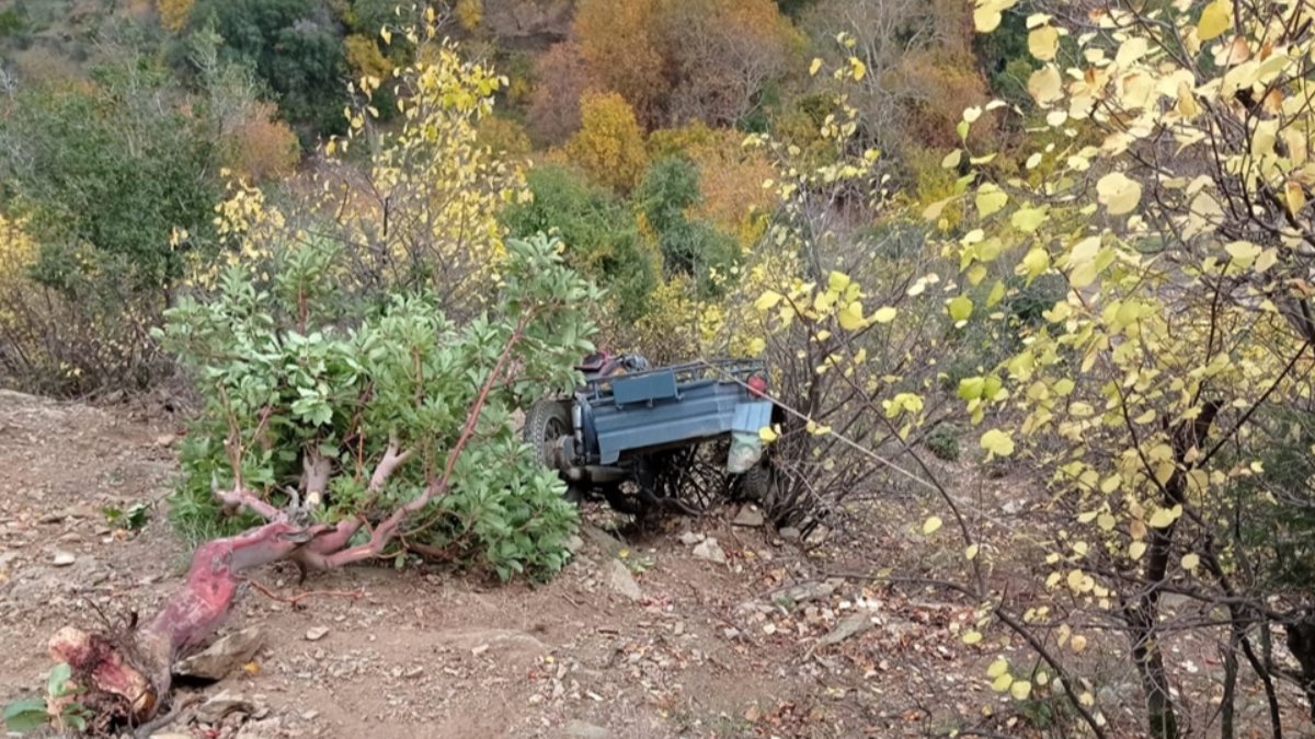 Kahramanmaraş'ta sepetli motosiklet devrildi: 1 ölü 1 yaralı