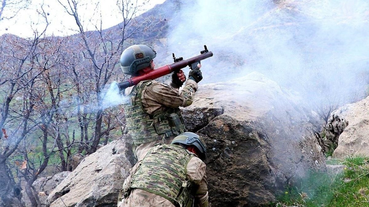 Sızma girişiminde bulunan 5 terörist öldürüldü