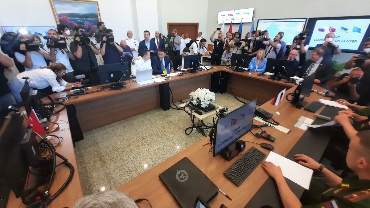 Tahıl koridoru için Müşterek Koordinasyon Merkezi açıldı