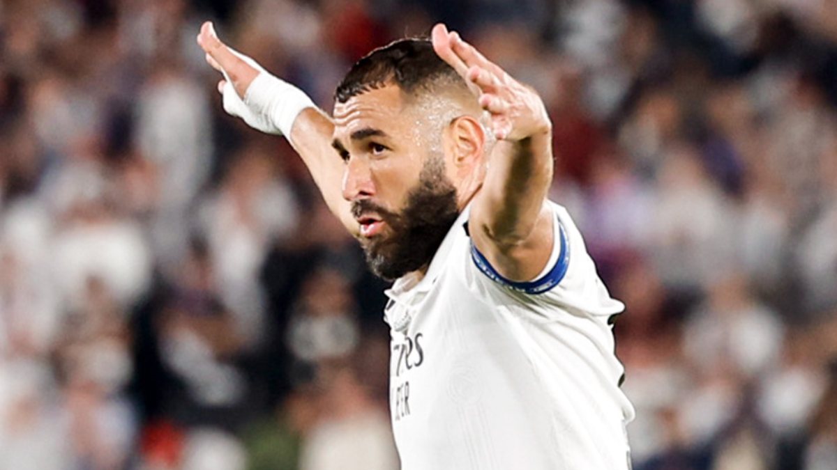 Benzema, Real Madrid tarihinin en golcü ikinci oyuncusu oldu