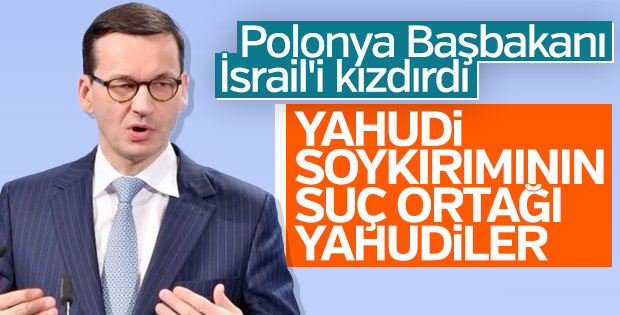 Polonya'nın İsrail Büyükelçiliğine gamalı haçlar çizildi