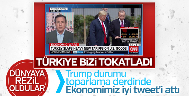 ABD Başkanı Trump'tan tweet: Ekonomimiz iyi durumda