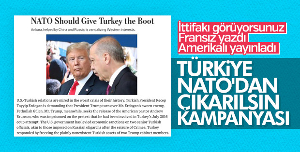 Wall Street algı peşinde: Türkiye NATO'dan atılsın