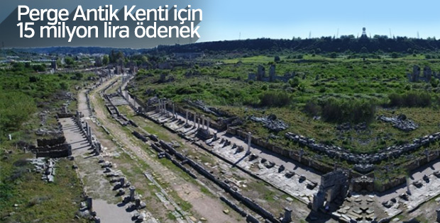 Perge Antik Kenti yeniden canlanacak
