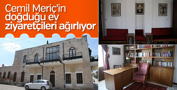 Cemil Meriç'in doğduğu eve ziyaretçi akını