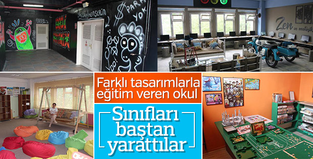 Samsun'da farklı okul dikkat çekiyor