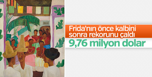 Frida'nın aşkı rekorunu kırdı