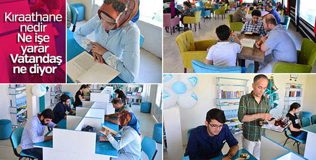 Millet Kıraathanesi'ne yoğun ilgi