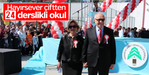 24 derslikli okulun açılışı gerçekleştirildi