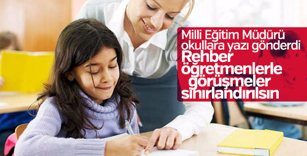 Milli Eğitim Müdürü: Rehber öğretmenler öğrenciye engel