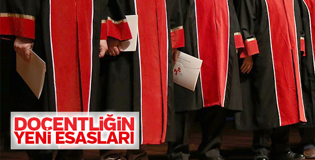 Doçentlik başvurularının usul ve esasları belirlendi