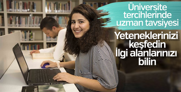 Tercih yapacak öğrenciler önce kendilerini tanımalı