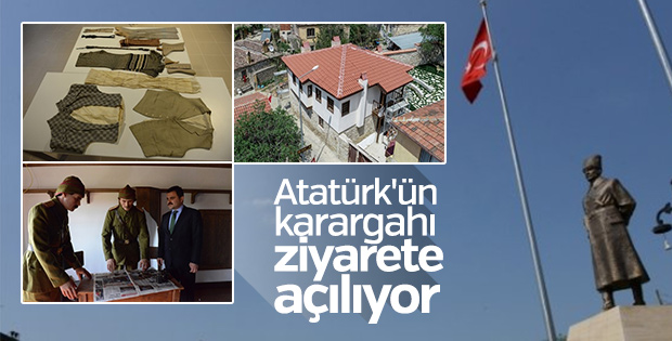 Atatürk Evi'nde restorasyon çalışmalarında sona gelindi
