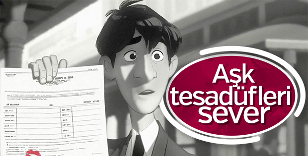 Romantik komedi kısa film: Paperman