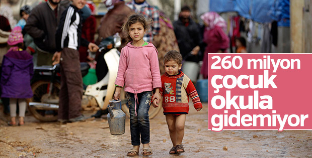 2030 yılına kadar 400 milyon çocuk okulsuz kalabilir