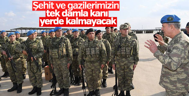 Hulusi Akar'dan teröristlere gözdağı