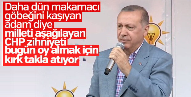Erdoğan Aksaray'da