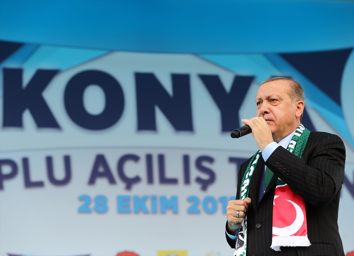 Cumhurbaşkanı Erdoğan Konya'da konuştu