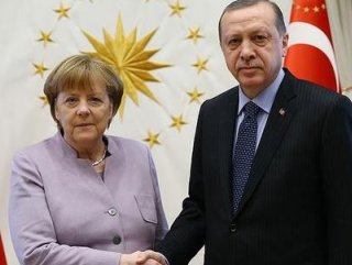 Erdoğan ve Merkel Kudüs'ü görüştü