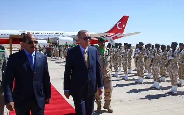 Cumhurbaşkanı Erdoğan, Moritanya'da
