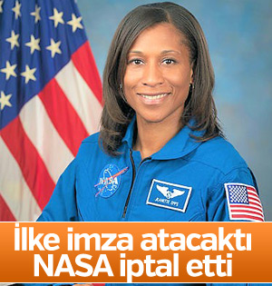 Siyahi kadın astronot görevden alındı