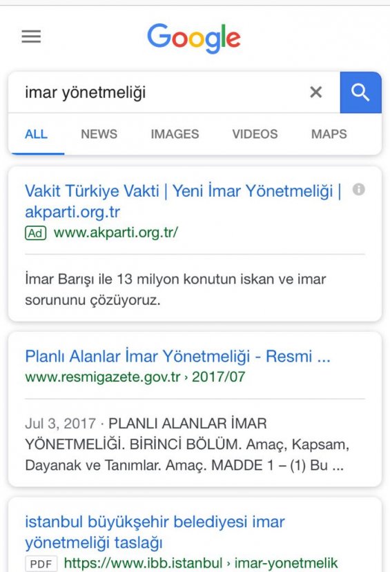 AK Parti'den Google hamlesi