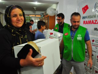 Iraklı mazlumların yardımına Ramazan'da İHH koşuyor
