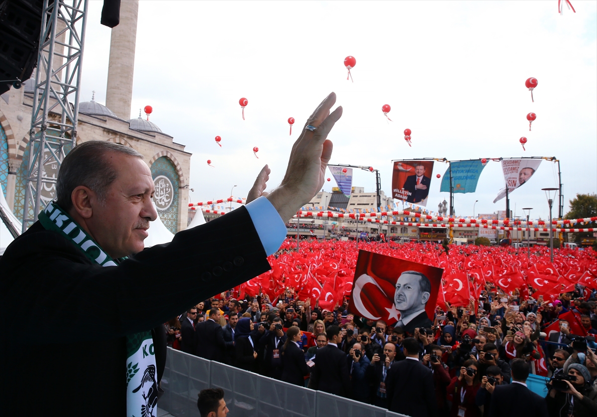 Cumhurbaşkanı Erdoğan Konya'da konuştu