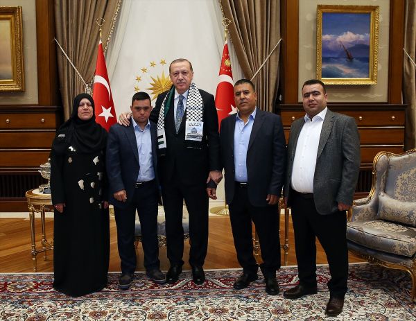 Erdoğan'ın kabulü: Filistinli Muhammed