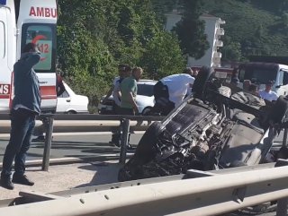 Rize'de trafik kazası: 1 ölü