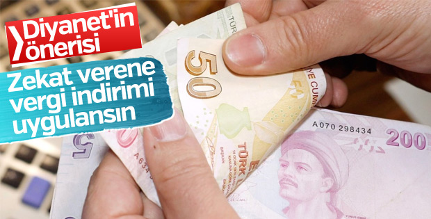 Diyanet'ten zekat verene vergi indirimi önerisi