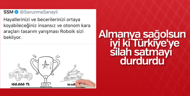 Savunma Sanayi insansız araç tasarımı yarışması açtı