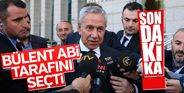 Erdoğan'la görüşen Bülent Arınç'tan açıklamalar