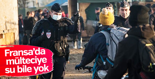 Calais Belediye Başkanı sığınmacılara su vermeyecek