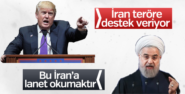 Trump: İran teröre destek veriyor