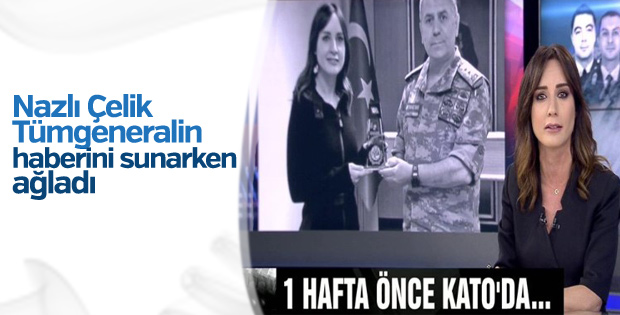 Nazlı Çelik'in duygulu anları