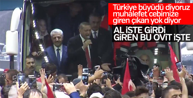 Ovit Tüneli açıldı