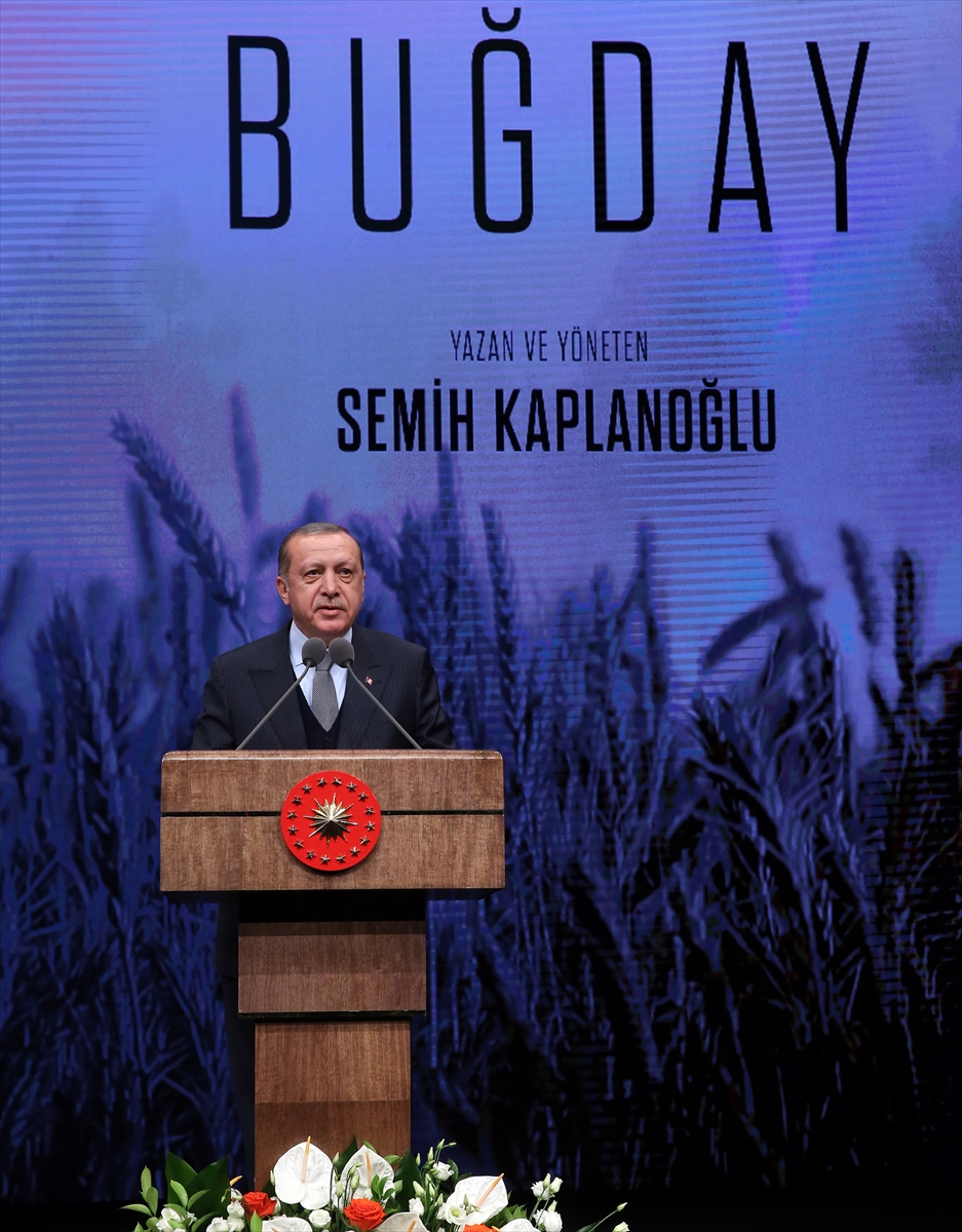 Cumhurbaşkanı Buğday filminin galasında konuştu