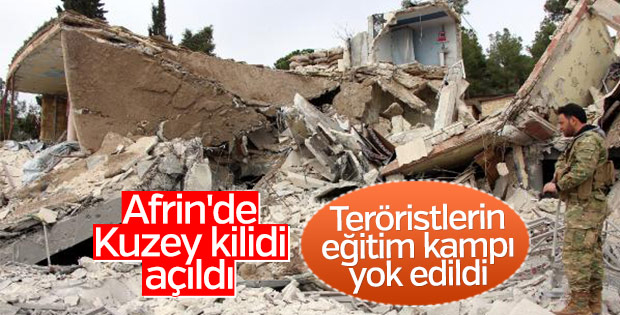 Afrin'e giden yolda Kuzey kilidi açıldı