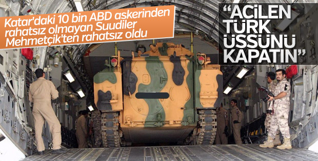 Körfez ülkelerinden Katar'a: Türkiye'nin üssünü kapatın