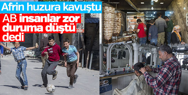 AB'nin Afrin rahatsızlığı