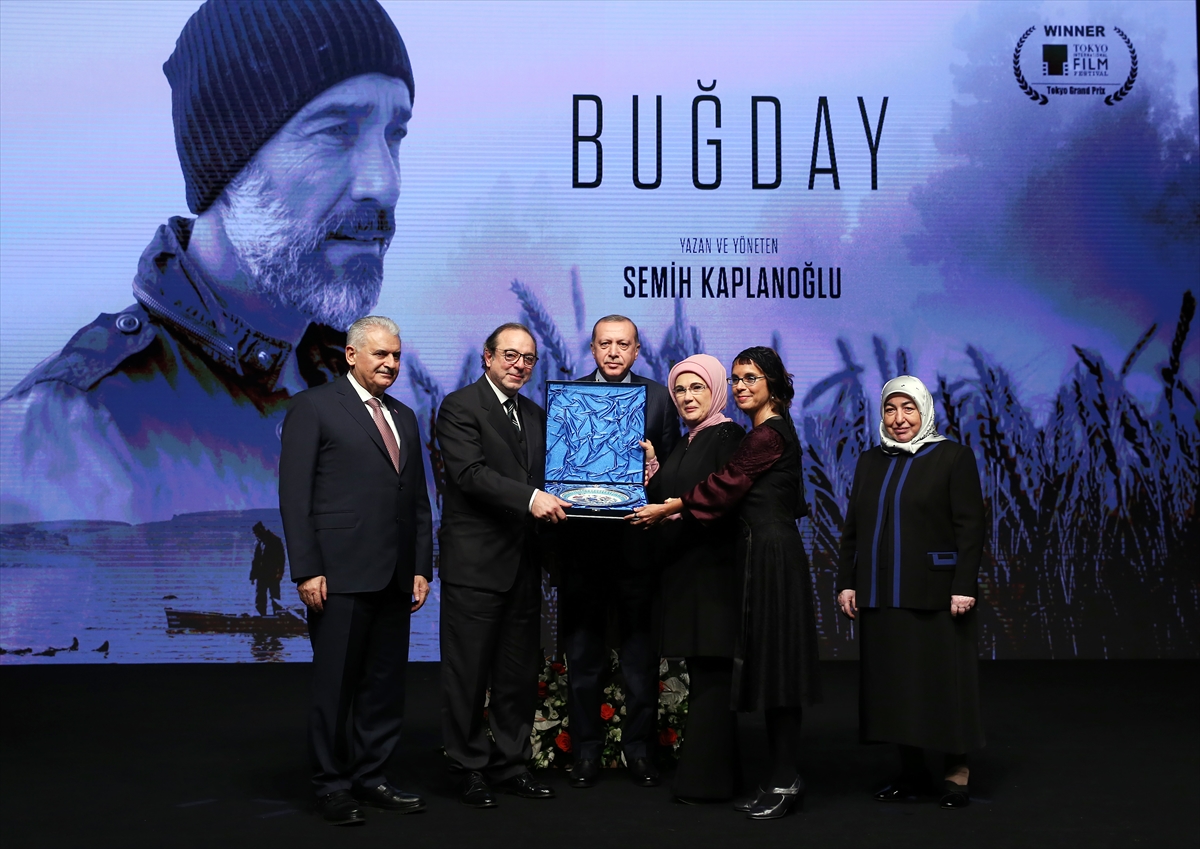 Cumhurbaşkanı Buğday filminin galasında konuştu