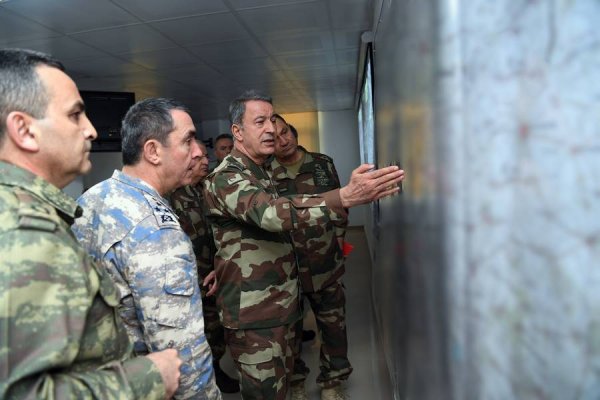 Hulusi Akar Hatay'da 