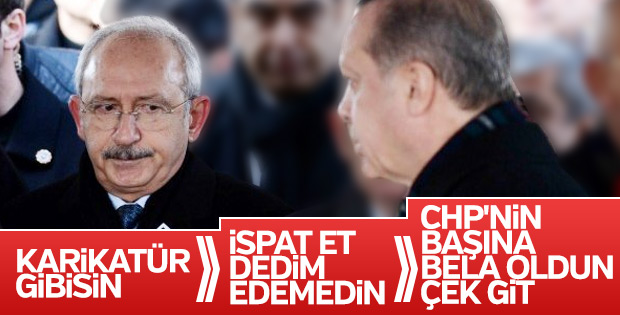 Cumhurbaşkanı, açılış töreninde Kılıçdaroğlu'na yüklendi