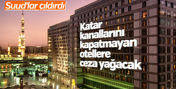 Suudi Arabistan'dan otellere El-Cezire talimatı